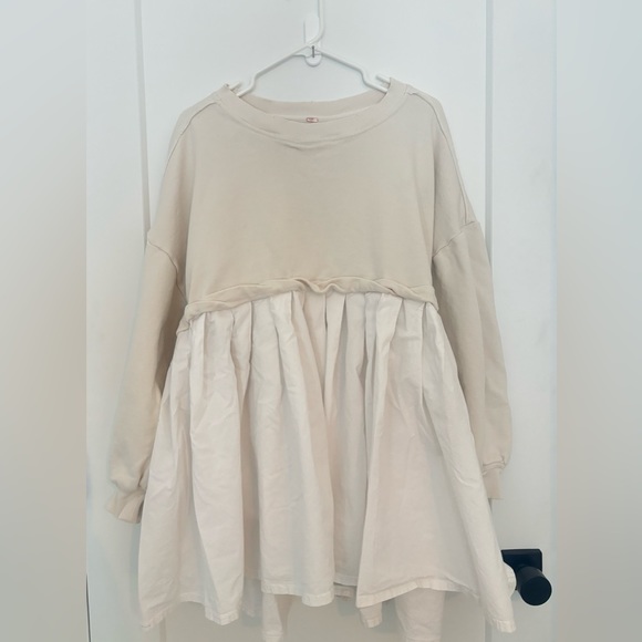 ‼️SOLD‼️ Free People Eleanor Sweatshirt Dress - Picture 3 of 7